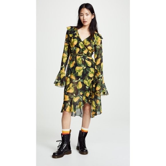 Marc Jacobs Dresses & Skirts - Marc Jacobs Redux Grunge Collection 1993/2018 wrap dress sz 6